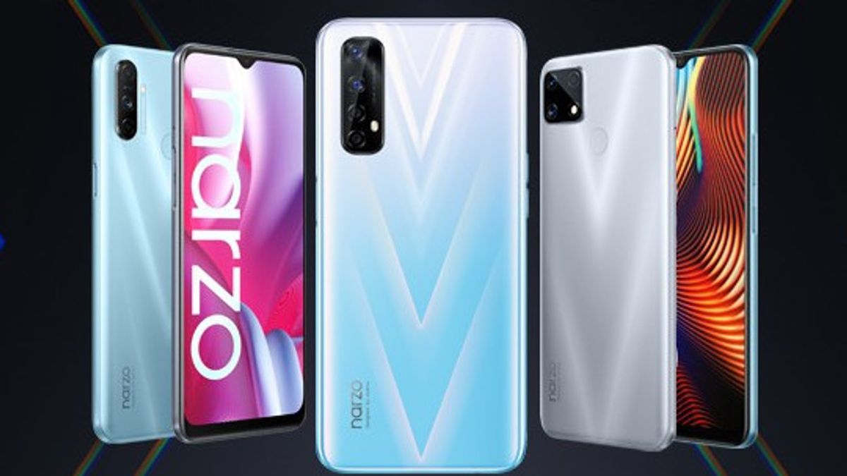 Trois Nouvelles Variantes De La Gamme De Téléphones Intelligents Realme Narzo 20