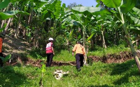 Jatisari Cianjur Darurat Bencana Tanah Bergerak, BPBD Sebut Longsor dan Patahan Makin Memanjang