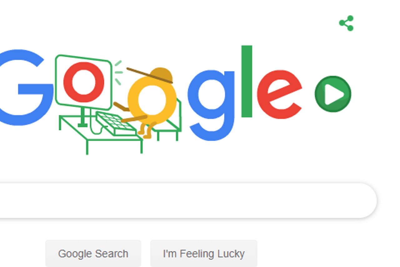 Bored before the holiday? Go play the game built into today's Google Doodle