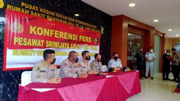 RS Polri Terima 21 Sampel Informasi Genetik Penumpang Pesawat Sriwijaya Air SJ-182