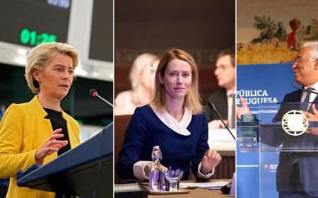 Ursula von der Leyen, Kaja Kallas dan Antonio Costa Disepakati Pimpin Uni Eropa