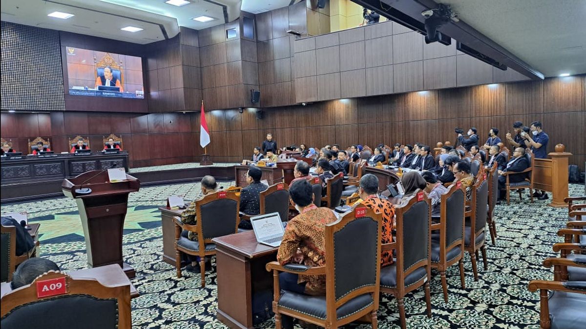 Non seulement le procès d’Anies, KPU demande également à mk de rejeter la poursuite ganjar