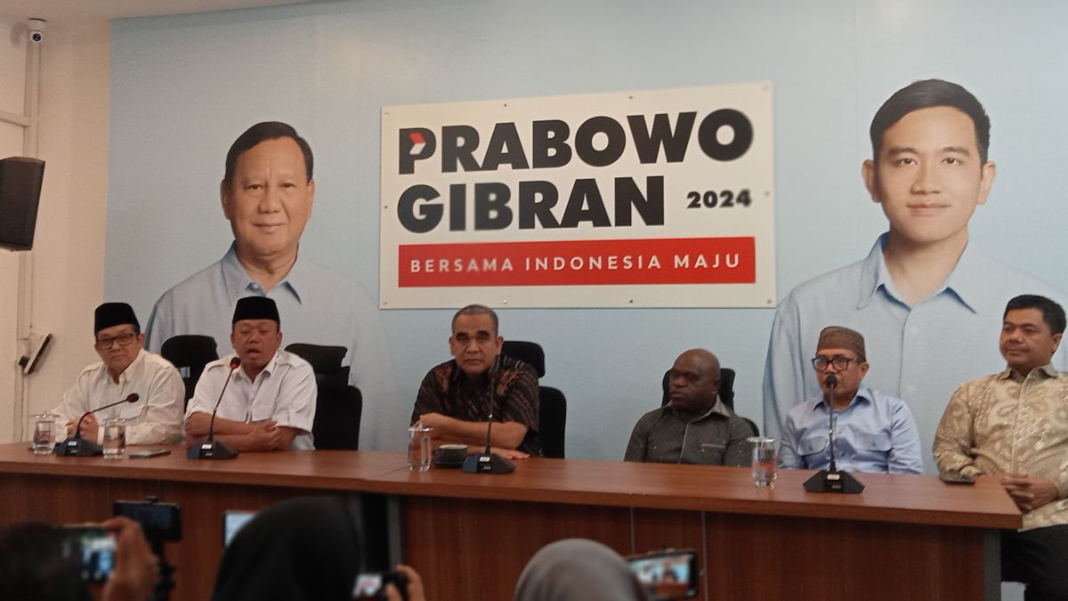 关于新联盟的成立,TKN Prabowo-Gibran正在等待KPU的获胜令提交