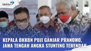 VIDEO: Kepala BKKBN Puji Ganjar Pranowo, Jawa Tengah Angka Stunting Terendah