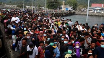 Jaga Keselamatan, 5.000 Korban Erupsi Gunung Ruang Dilarang Tinggalkan Pengungsian 