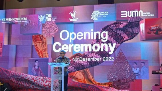 تجاوز الهدف ، UMKM Expo (rt) Brilianpreneur يولد عقود تصدير بقيمة 1.2 تريليون روبية إندونيسية