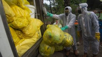 Pendant La Pandémie, Le Département DKI LH A Traité 1 231 Kilogrammes De Déchets De Masque