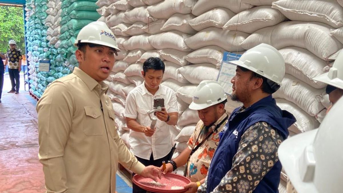 史上最高、Wamentan Sudaryono:インドネシアの米の在庫はプラボウォ大統領の時代に500万トンに達する