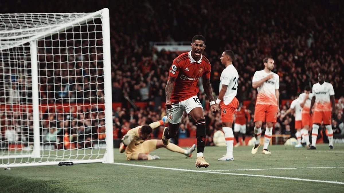  Cetak Gol ke-100 untuk Manchester United, Rashford: Perasaan yang Indah