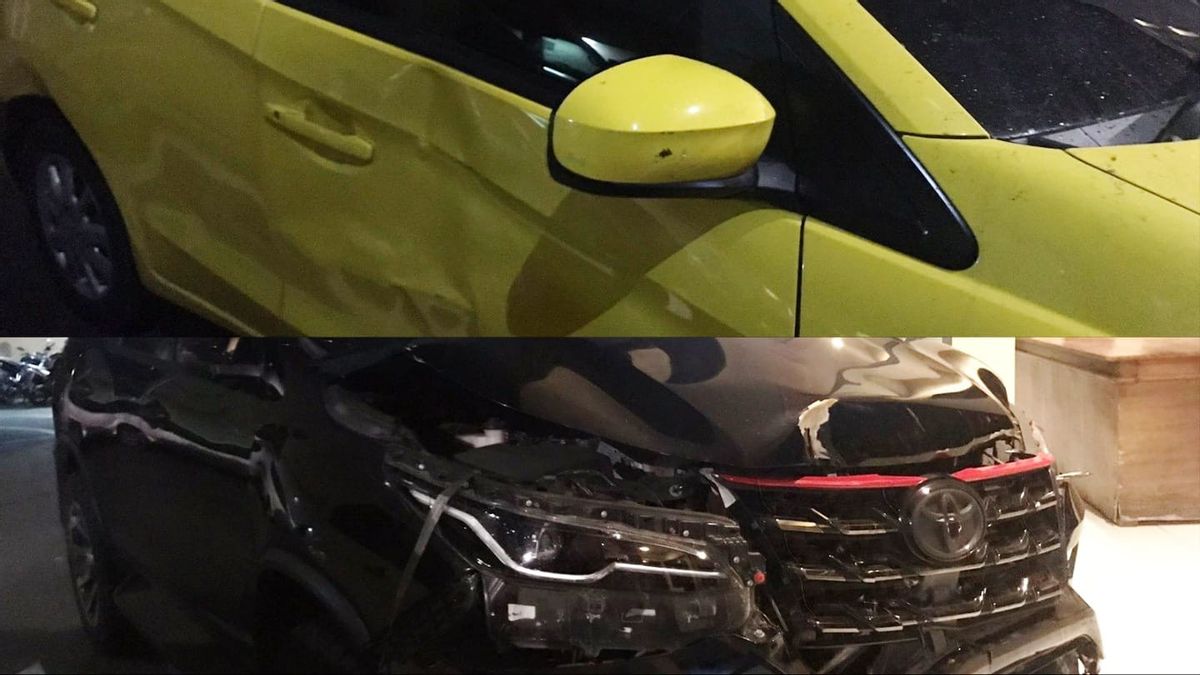 Surprisingly, Why Black Fortuner Damage Is Worse Than The Yellow Brio Which Was Collised In Senopati