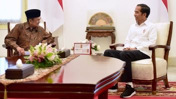 2019年5月24日の思い出:BJハビビーがジョコウィが再びインドネシア共和国大統領になったことを祝福