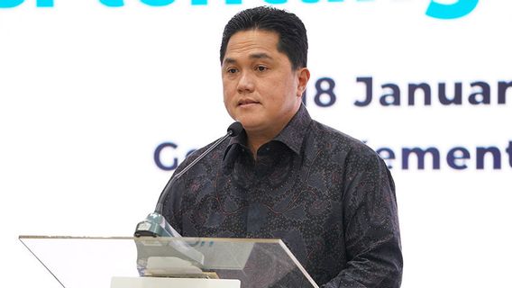 Lors De L’enquête Sur La Corruption De Jiwasraya, Erick Thohir Demande Ouvertement La Protection De Jokowi: Cette Affaire Ne Consiste Pas Seulement à Emprisonner Des Parties Liées