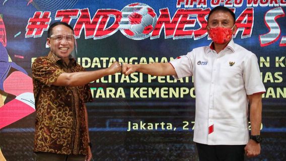 Dapat Kucuran Dana Rp50 M dari Kemenpora, PSSI Bakal Pakai Buat Gaji Shin Tae-yong dan Ini