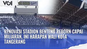 VIDEO: Renovasi Stadion Benteng Reborn Capai Miliaran, Ini Harapan Wali Kota Tangerang