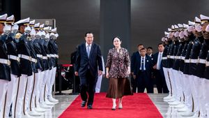 众议院(DPR)获得黄森参议院,Puan被邀请在柬埔寨为Jalan Sukarno的名字揭幕