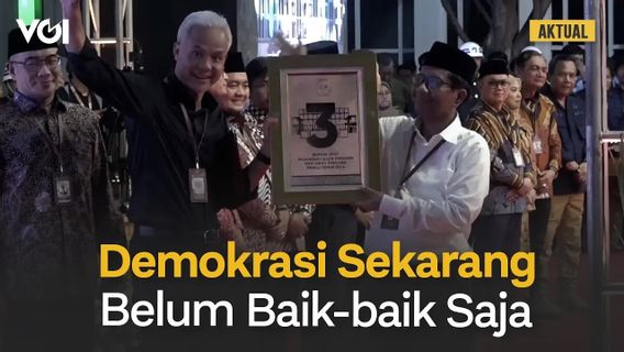 VIDEO: Ganjar Pranowo Sebut Makna Nomor Urut Tiga