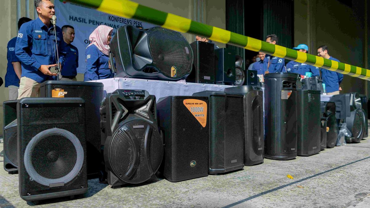 Ministry Of Industry Confiscates 25,257 Speakers Without SNI Worth IDR 10.2 Billion