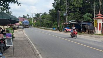 2 Days of Flooding, East Sumatra Crossroad in Jambi Can Be Used