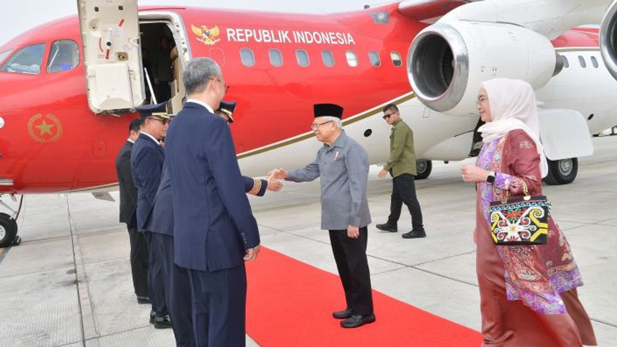 Groundbreaking The Vice President's Palace, Ma'ruf Amin Flying To IKN