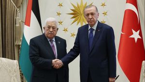 Kunjungi Ankara: Presiden Abbas Temui Presiden Erdogan, Pidato di Parlemen Turki Hari Ini