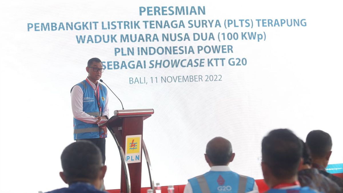 绿色能源转型，协调部长卢胡特要求巴厘岛的Muara Tukad水库太阳能发电厂成为新西兰的基础
