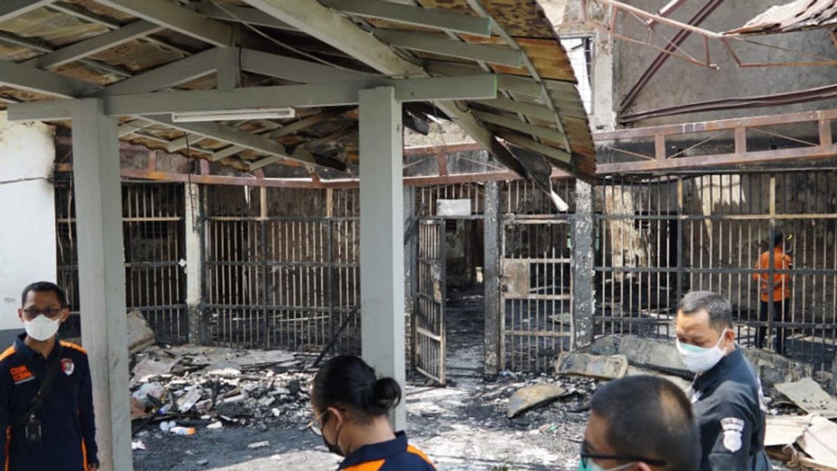 Highlights Of Tangerang Prison Fire Tragedy, Habiburokhman: Drug Users Convicted, Officials Don't Care What Capacity