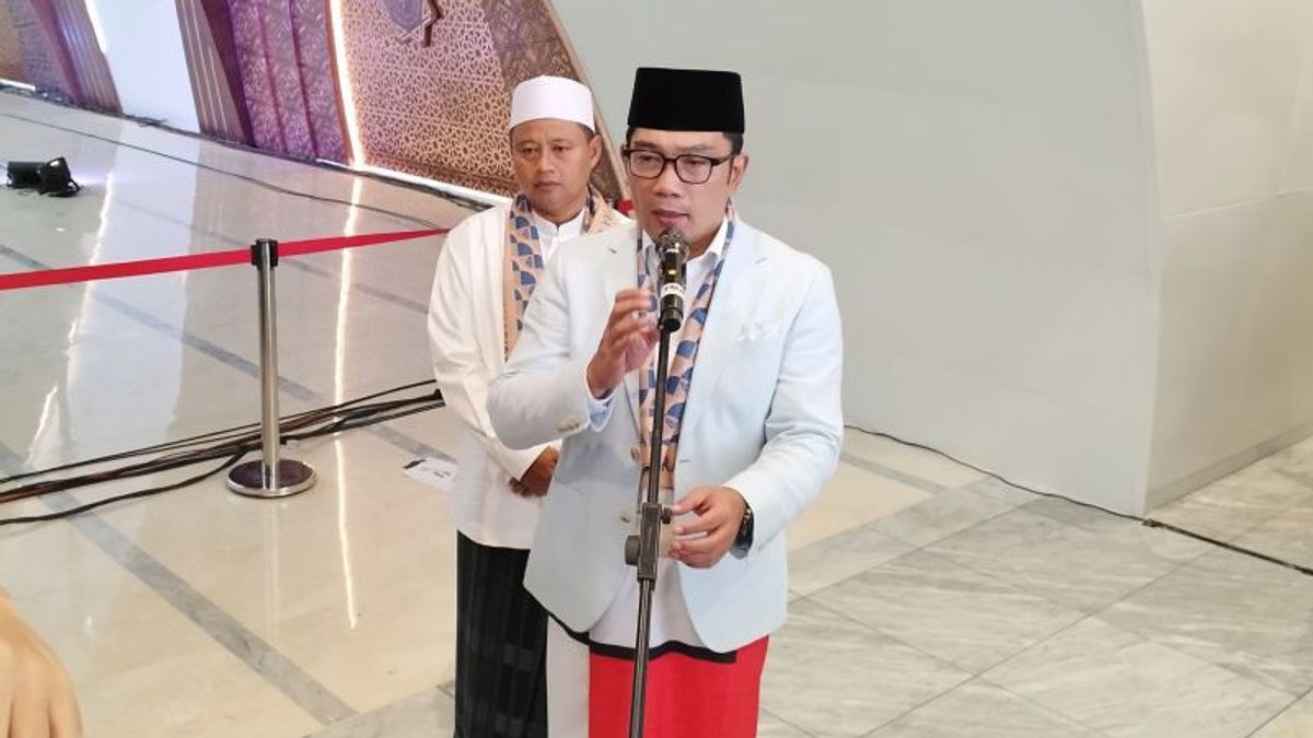 Ridwan Kamil: Al Firemosque With The Most Complete Facilities