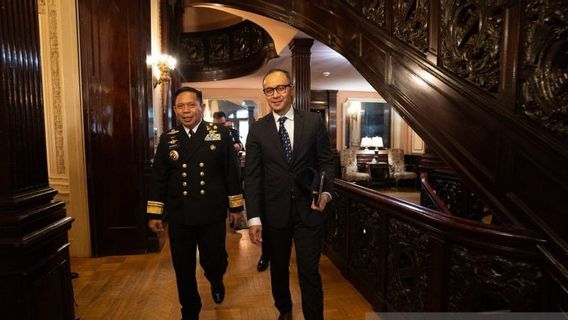 Head Of Bakamla Bahas Maritime Security With Indonesian Embassy In Washington DC