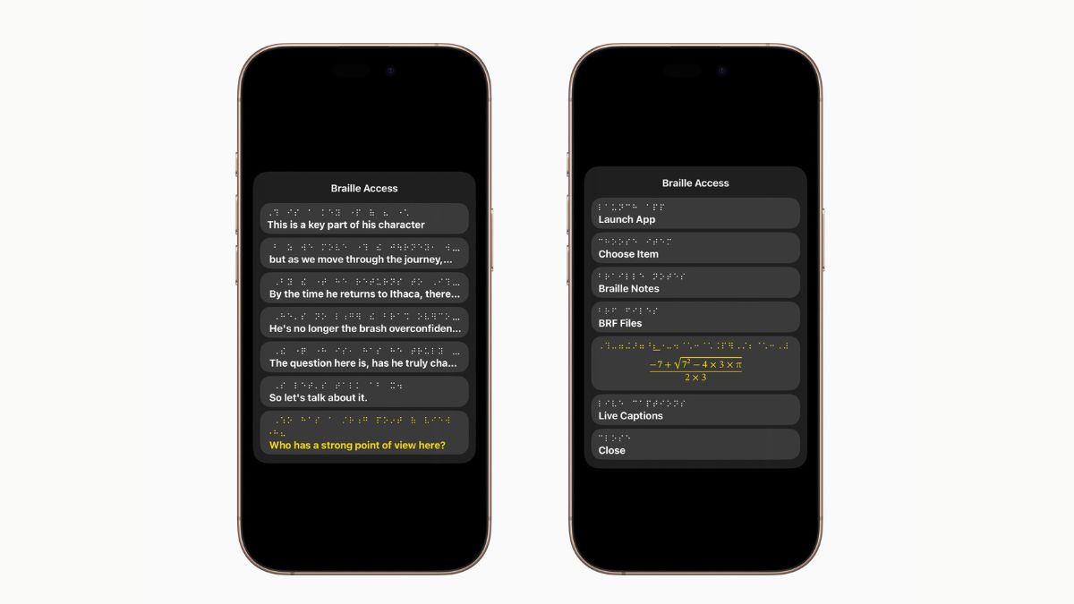 Apple Presents New Game And Reader Features For Blind Users