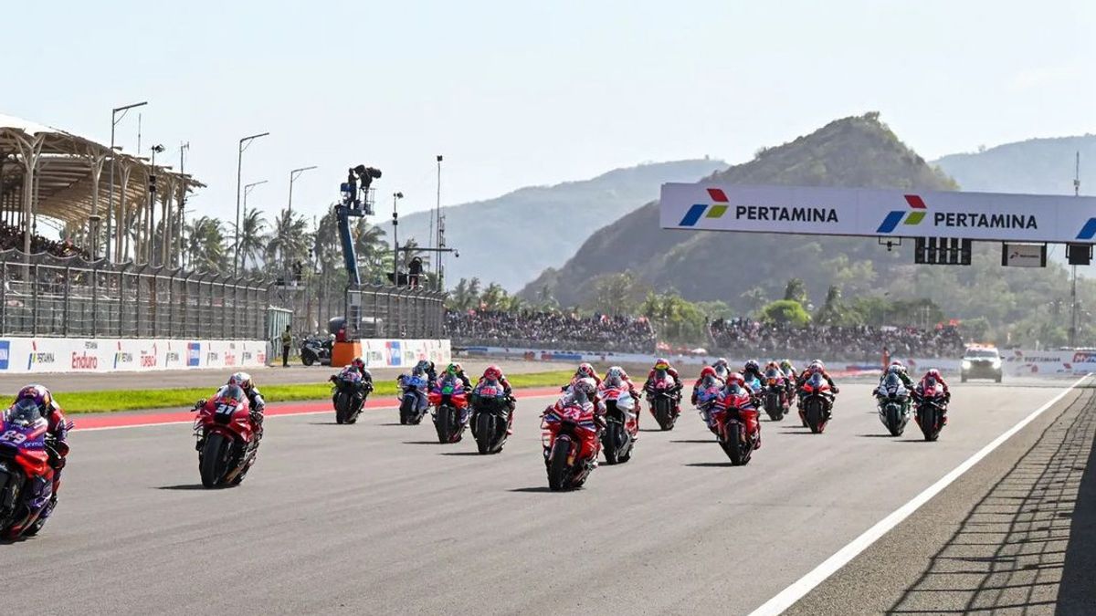 曼达利卡Tembus MotoGP 观众 120,000, 经济影响达到4.8万亿印尼盾