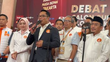 Après le troisième débat électoral de Jakarta, Ahmad Muzani: Si Dieu le veut, Ridwan Kamil gagne