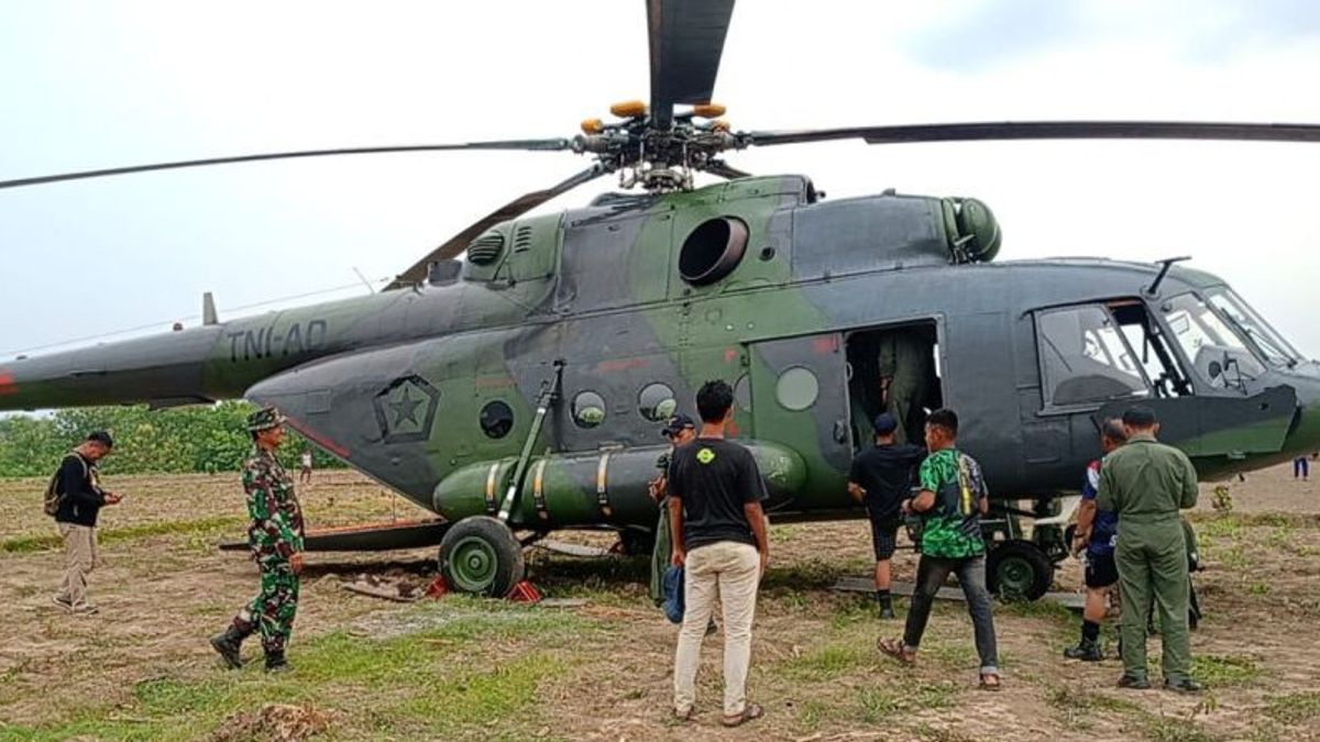 陸軍ヘリコプターがブロラに緊急着陸し、死傷者はいませんでした