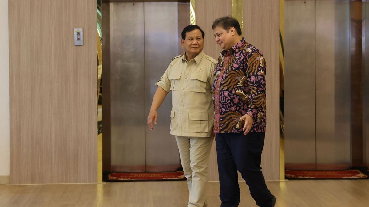 Invite Prabowo To Golkar This Week, Airlangga Will Love Surprise