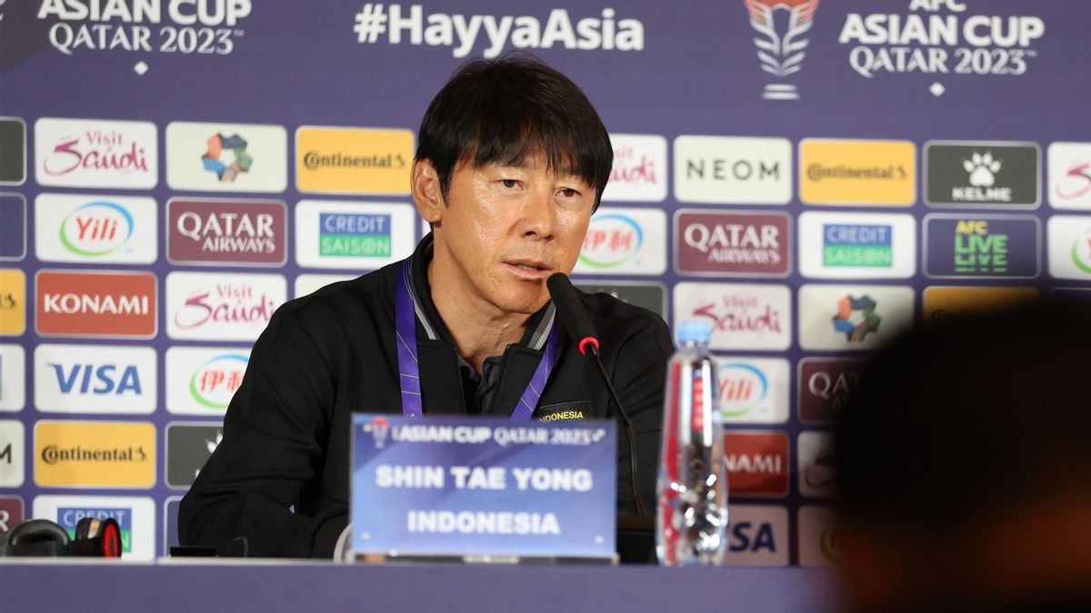Shin Tae-yong Ignores The Indonesian National Team's Negative Record When They Meet Vietnam