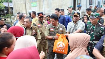 BNPB Beri Bantuan ke Pemda Terdampak Banjir di Riau