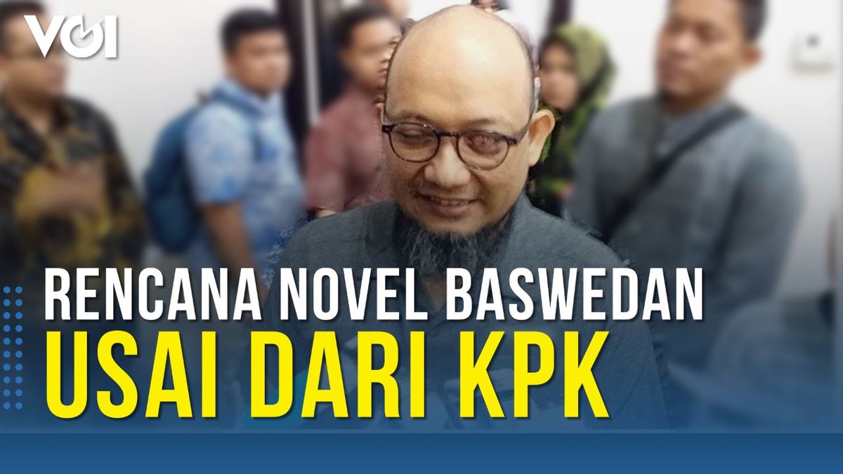 VIDEO: Rencana Novel Baswedan Usai 'Ditendang' dari KPK