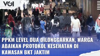VIDEO: PPKM Level Two Relaxed, Residents In BKT East Jakarta Area Still Ignoring Health Protocol