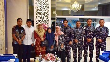 du président Prabowo Santuni, la famille des soldats qui sont morts avant la fin du TNI