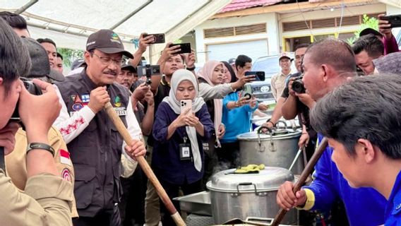Tiga Posko Pengungsian di Banjar Sediakan 16 Ribu Porsi Makan Setiap Hari