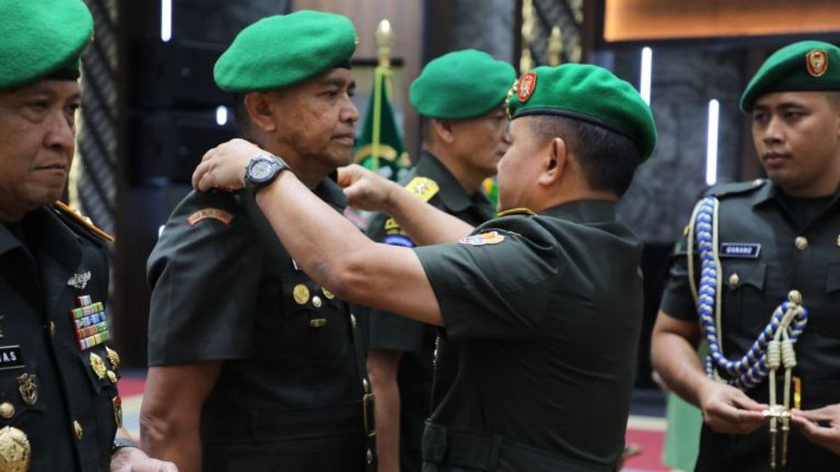 Major General Of The TNI Harfendi Officially As Pangdam IX/Udayana