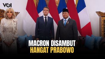 Presiden Prancis Macron Disambut Hangat Presiden Prabowo Subianto