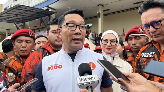 Ridwan Kamil Regarding The Winner Of The Jakarta Regional Election: Wait For The KPU's Decision