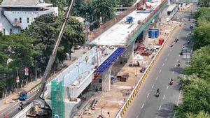 The Ministry Of Transportation Targets The Jakarta LRT Phase 1B To Be Completed In The Third Quarter Of 2026