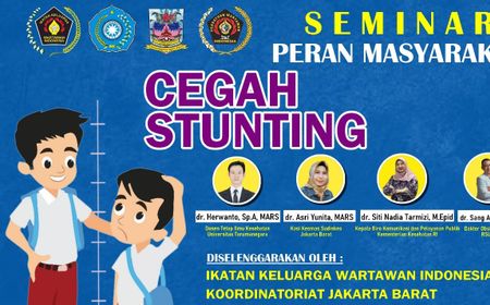 Pentingnya Peran Masyarakat, IKWI dan TP PKK Kota Jakbar Gelar Seminar Stunting