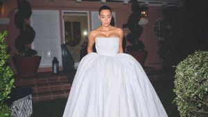 Gaun Kim Kardashian di After Party Oscar 2025 yang Disebut Mirip Tisu Toilet