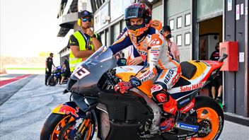 Kembali Mengendarai Motor Honda RC213V, Marc Marquez: Rasanya Sama Seperti...