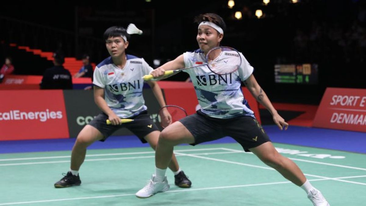Meski Kalah, Apri/Fadia Ukir Sejarah bagi Indonesia dengan Perak Kejuaraan Dunia