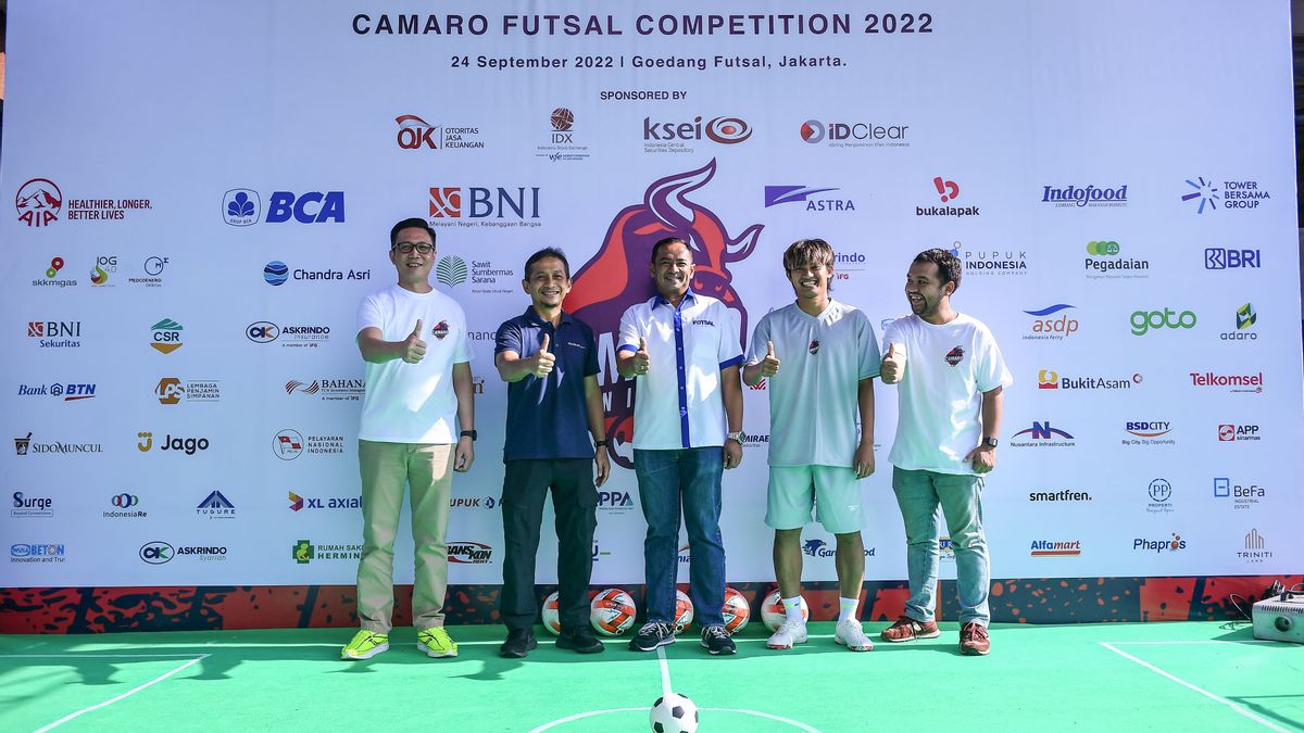 Camaro Futsal Competition Kembali Digelar Para Wartawan Pasar Modal, Diapresiasi Hary Tanoesoedibjo Hingga Dihadiri Bambang Bayu Saptaji