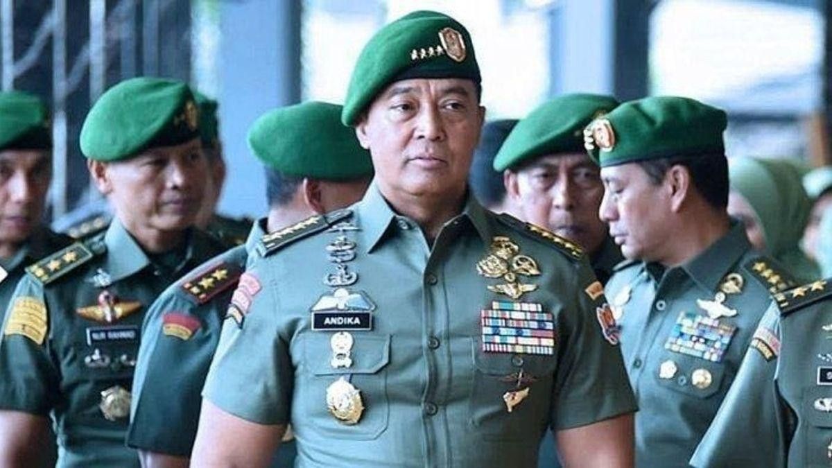 Pekerjaan Jenderal Andika Perkasa Ketika Menjabat Panglima TNI