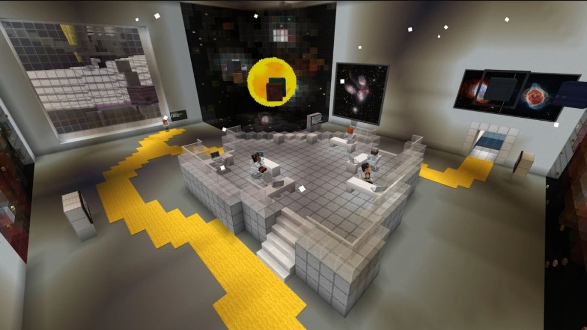 NASA And Minecraft Present The James Webb Telescope Interactive Game